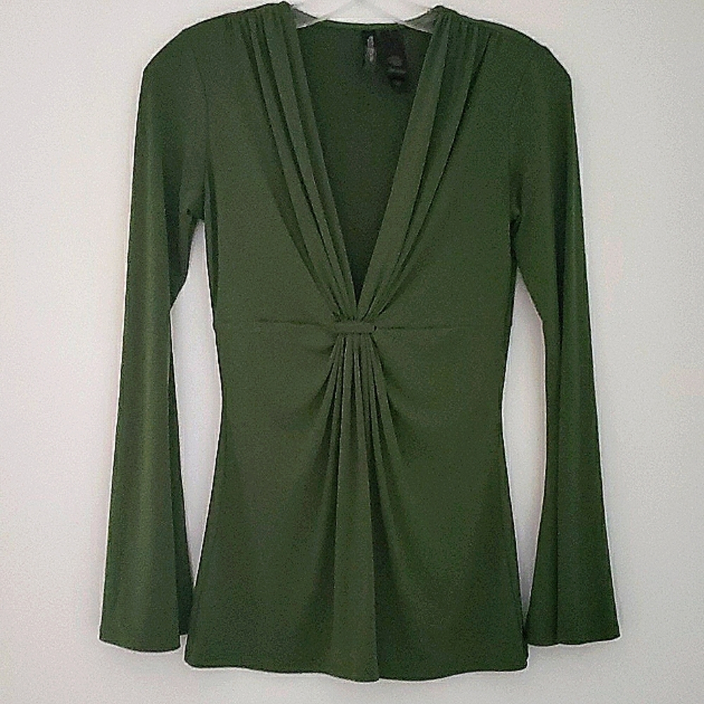 Bisou Bisou Long Sleeve Blouse XS